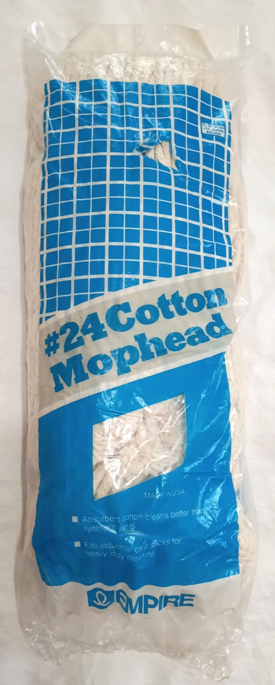 Empire #24 Mophead 4 Ply Cotton Replacement Industrial USA